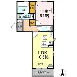 フォレスト和泉Ａ棟の物件間取画像